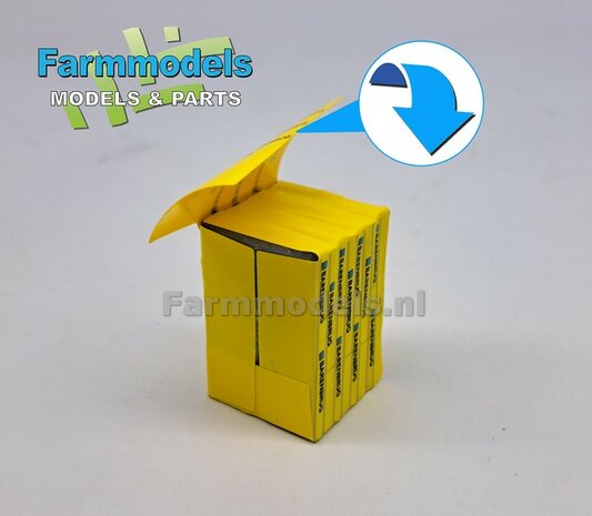 Gestapelde zakken Ma&iuml;szaad: PIONEER CORNSEED SET L = 8 lagen zaadgoed + 1 losse zak + 5x Pr&eacute;-Cut decal-stickers 1:32  