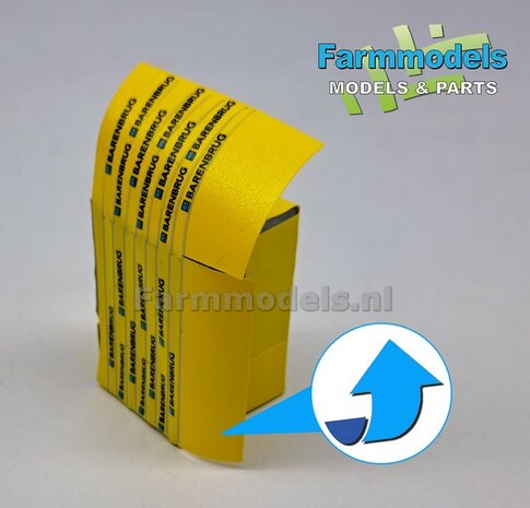 Gestapelde zakken Ma&iuml;szaad: PIONEER CORNSEED SET M = 12 lagen zaadgoed + 1 lege zak + 5x Pr&eacute;-Cut decal-stickers 1:32  