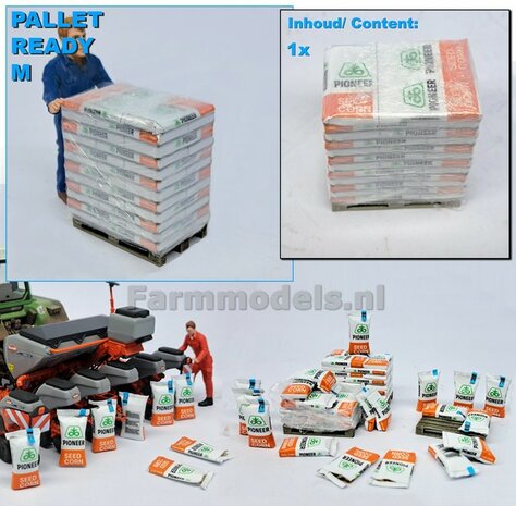 Pallet Ma&iuml;szaad: PIONEER CORNSEED PALLET READY M  1:32  