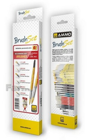 AMMO MIG Beginners set penselen set A.MIG7822