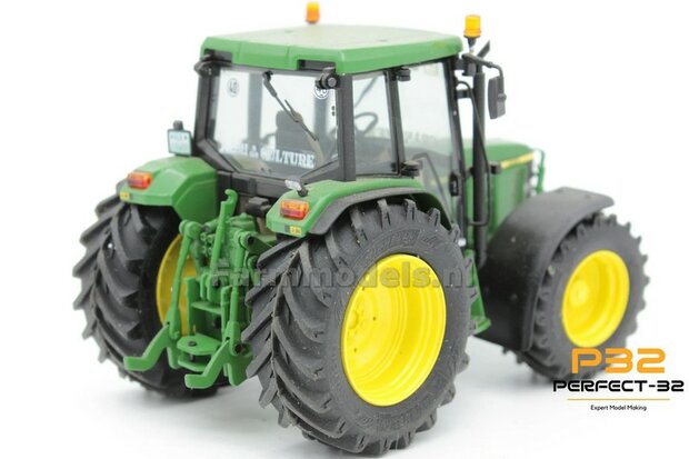 COMBI SET: 2x &Oslash; 43.5 mm + 2x &Oslash; 55 mm: JD 6400 SCHUCO set GEEL gespoten incl. 2x eindvertraging 1:32  PERFECT-32 P24 + P25