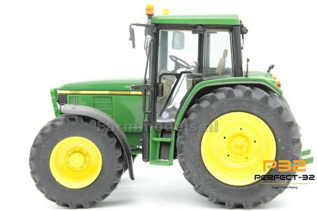 COMBI SET: 2x &Oslash; 43.5 mm + 2x &Oslash; 55 mm: JD 6400 SCHUCO set GEEL gespoten incl. 2x eindvertraging 1:32  PERFECT-32 P24 + P25