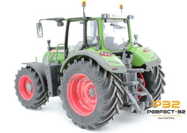 COMBI SET: 2x &Oslash; 48 mm + 2x &Oslash; 60.5 mm: FENDT 724 UH set RESIN BLANK incl. 2x eindvertr. en afdekpl. 1:32  PERFECT-32 P24 + P25