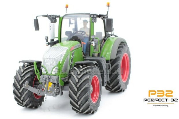 COMBI SET: 2x &Oslash; 48 mm + 2x &Oslash; 60.5 mm: FENDT 724 UH set RESIN BLANK incl. 2x eindvertr. en afdekpl. 1:32  PERFECT-32 P24 + P25