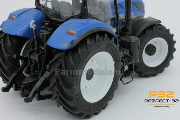 COMBI SET: 2x &Oslash; 48 mm + 2x &Oslash; 60.5 mm:  NH T7.225 set RESIN BLANK incl. 4x afdekplaat/eindvertraging 1:32  PERFECT-32 P24 + P25