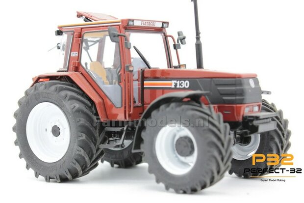 COMBI SET: 2x &Oslash; 43.5 mm + 2x &Oslash; 55 mm: FIAT AGRI F130 ROS set RESIN BLANK incl. 2x eindvertraging 1:32  PERFECT-32 P24 + P25
