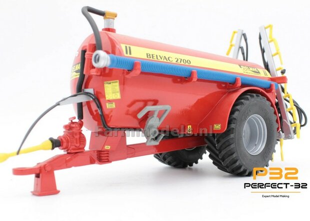 2x &Oslash; 57.5 x 25.1 mm: 800/65 R32 Banden en losse As stompen RESIN WIT Gespoten geleverd  1:32   PERFECT-32 P30