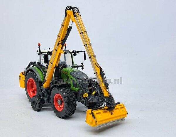 OPTIE KIT t.b.v. HERDER GRENADIER 513LS Maaiarm:  div. Aluminium leidingen, Nikkel voor montage en div. hydrauliek draad 1:32 