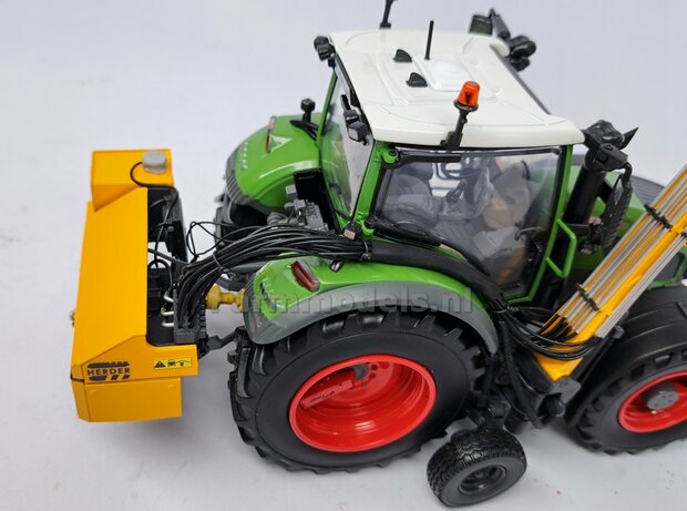 OPTIE KIT t.b.v. HERDER GRENADIER 513LS Maaiarm:  div. Aluminium leidingen, Nikkel voor montage en div. hydrauliek draad 1:32 