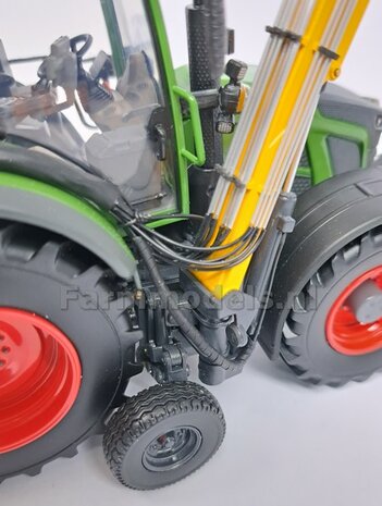 OPTIE KIT t.b.v. HERDER GRENADIER 513LS Maaiarm:  div. Aluminium leidingen, Nikkel voor montage en div. hydrauliek draad 1:32 