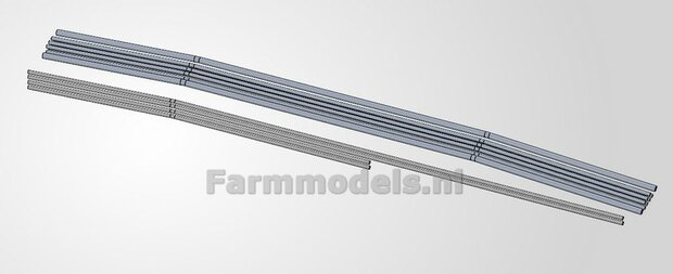 FRONTBOK t.b.v. HERDER GRENADIER 513LS maaiarm   RESIN, BLANK geleverd incl Pr&eacute;-Cut Decal Stickers 1:32    