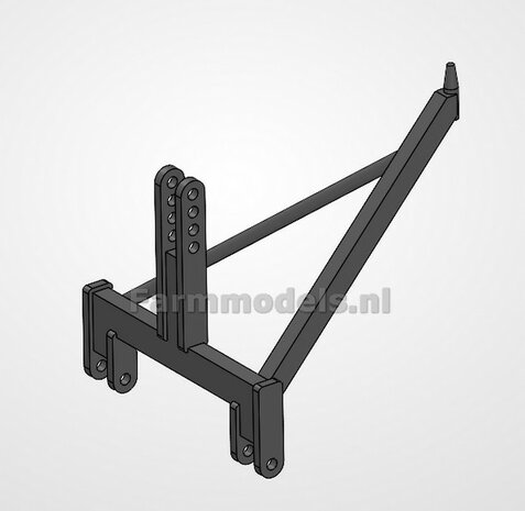 BOUWKIT: HERDER GRENADIER HYDRAULIEK-UNIT Resin, BLANK geleverd incl Pr&eacute;-Cut Decal Stickers 1:32  