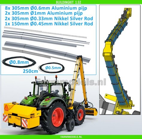 COMBI-DEAL BOUWKIT: Complete HERDER GRENADIER 513LS SET  nrs 630201 + 630203 + 630205 + 630207 + 630211  1:32   NB2B   