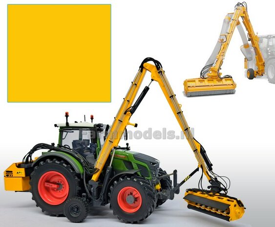 Herder GEEL Spuitbus / Spray paint - Farmmodels series = Industrie lak, 400ml. ook voor schaal 1:1 zeer geschikt!!