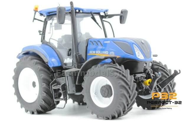 COMBI SET: 2x &Oslash; 43.5 mm + 2x &Oslash; 55 mm: NH T7.225 UH set  Velgen WIT gespoten + eindvertragingen en afdekplaat geleverd 1:32  PERFECT-32 P24 + P25