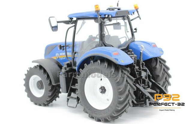 COMBI SET: 2x &Oslash; 43.5 mm + 2x &Oslash; 55 mm: NH T7.225 UH set  Velgen WIT gespoten + eindvertragingen en afdekplaat geleverd 1:32  PERFECT-32 P24 + P25