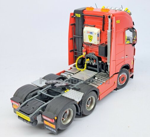 12x WABCO LUCHTKOPPELING + STOFKLEP, echt beweeg- &amp; koppelbaar Mat: Resin, ALUMINIUM + GEEL Geleverd, geschikt voor &Oslash; 0.5mm luchtleidingen 1:32