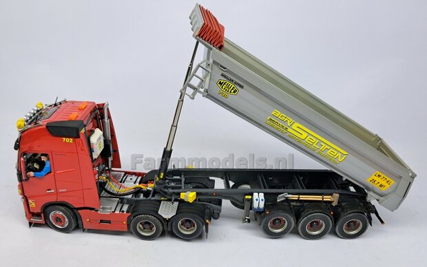 4x WABCO LUCHTKOPPELING + STOFKLEP, echt beweeg- &amp; koppelbaar Mat: Resin, ALUMINIUM + ROOD Geleverd, geschikt voor &Oslash; 0.5mm luchtleidingen 1:32