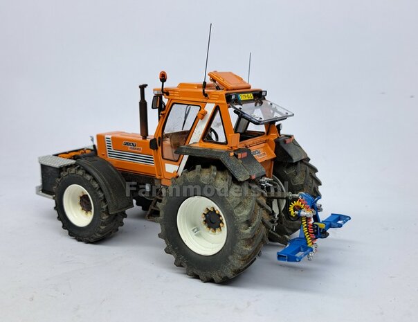 BOUWKIT: UITTRIJBOK REGENHASPEL met optie voor Hydrauliek- Lucht- &amp; Stroom aansluiting 3-Punt Bok Materiaal RESIN BLANK geleverd  1:32