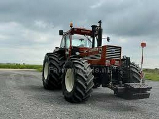 2x Afdekplaat &Oslash; 5.9 mm t.b.v. FIAT 1580/160-90  ROS  ACHTERAS VELG   Resin FIAT DONKER BRUIN gespoten geleverd 1:32 Farmmodels Premium Line