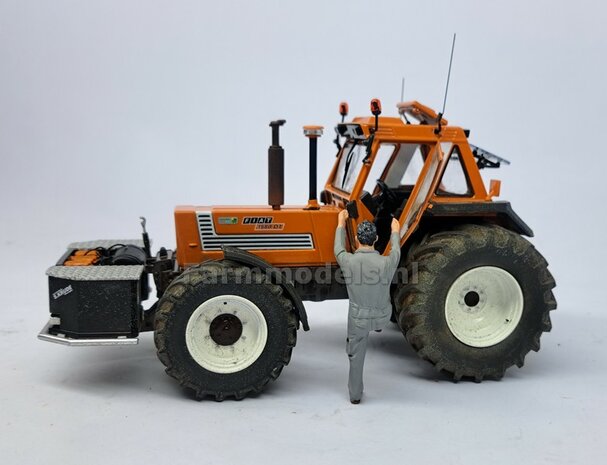 2x Eindkap 10.9 &Oslash;  mm t.b.v. FIAT 1580/160-90  ROS  VOORAS VELG   RESIN BLANK Geleverd 1:32 Farmmodels Premium Line