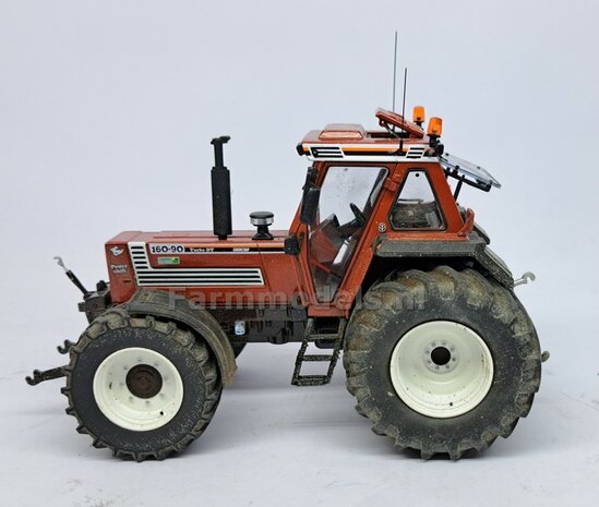 2x Eindkap 10.9 &Oslash;  mm t.b.v. FIAT 1580/160-90  ROS  VOORAS VELG   RESIN BLANK Geleverd 1:32 Farmmodels Premium Line