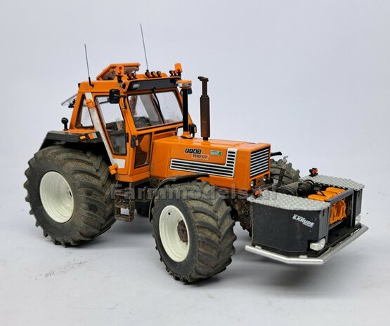 2x ACHTERAS SPATBORDEN 7.7mm breed t.b.v. FIAT 1580/ 160-90 van ROS:    Materiaal RESIN BLANK geleverd  1:32  