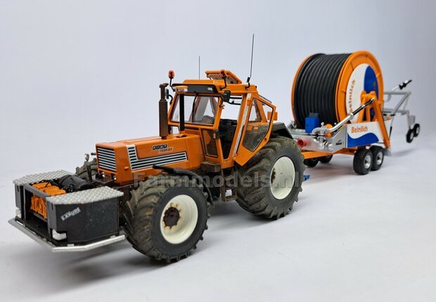 2x ACHTERAS SPATBORDEN 7.7mm breed t.b.v. FIAT 1580/ 160-90 van ROS:    Materiaal RESIN BLANK geleverd  1:32  