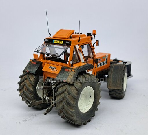 2x ACHTERAS SPATBORDEN 7.7mm breed t.b.v. FIAT 1580/ 160-90 van ROS:    Materiaal Resin ZWART MATT Gespoten geleverd  1:32  