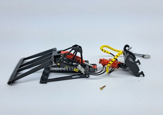 KOPPELSTUK SNELWISSEL aan S6/S60 snelwisselkoppeling geschikt voor Koppellen JKB Stenenklem 3D Geprint Materiaal RESIN  BLANK Geleverd 1:32                      