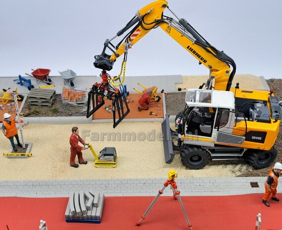 KOPPELSTUK SNELWISSEL aan S6/S60 snelwisselkoppeling geschikt voor Koppellen JKB Stenenklem 3D Geprint Mat: Resin ZWART gespoten geleverd 1:32                      