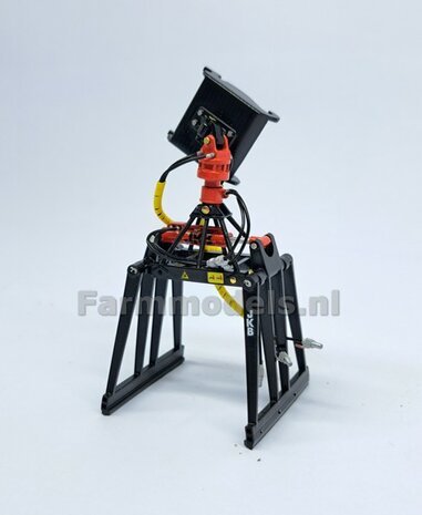 BOUWKIT:  ASROTATOR o.a. voor JKB SGK STENENKLEM Universeel   Materiaal: Resin ROOD gespoten geleverd 1:32 