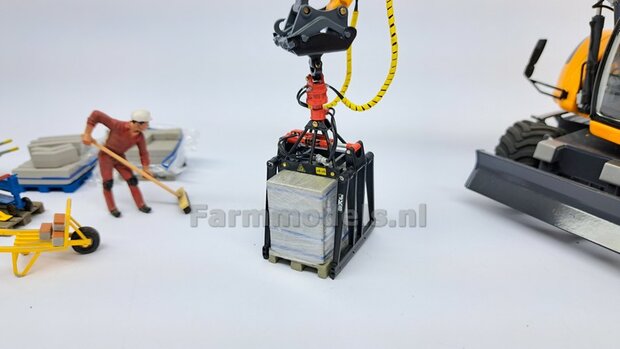 BOUWKIT:  ASROTATOR o.a. voor JKB SGK STENENKLEM Universeel   Materiaal: Resin ROOD gespoten geleverd 1:32 