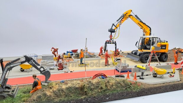 BOUWKIT:  ASROTATOR o.a. voor JKB SGK STENENKLEM Universeel   Materiaal: Resin ROOD gespoten geleverd 1:32 