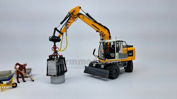 KOPPELSTUK SNELWISSEL aan CW30 snelwisselkoppeling geschikt voor Koppellen JKB Stenenklem 3D Geprint Materiaal RESIN  BLANK Geleverd 1:32                      