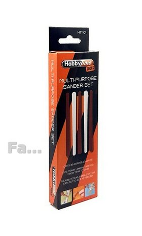 Multi-pupose schuursticks set 5 stuks Hobbytime Tools HT1101