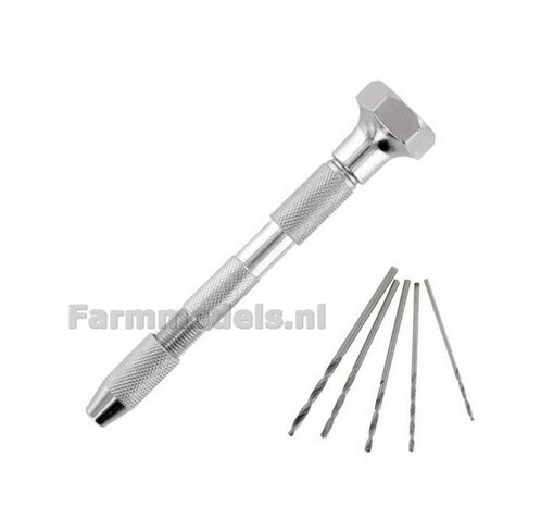 Handboor incl boortjes Hobbytime HT1201