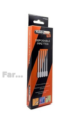 Set van 5 wegwerppipetten Hobbytime Tools HT1503