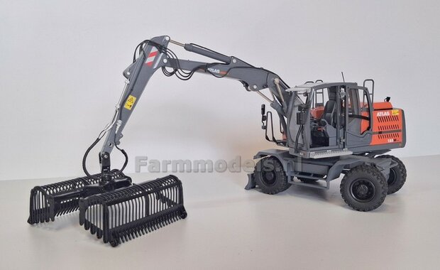 BOUWKIT: PLADDET BIETENGRIJPER, beweeg- &amp; draaifbaar, geleverd ZONDER KOPPELSTUK   Materiaal: RESIN BLANK geleverd 1:32 