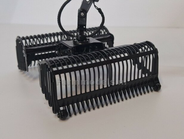 BOUWKIT: PLADDET BIETENGRIJPER, beweeg- &amp; draaifbaar, geleverd ZONDER KOPPELSTUK   Materiaal: RESIN BLANK geleverd 1:32 