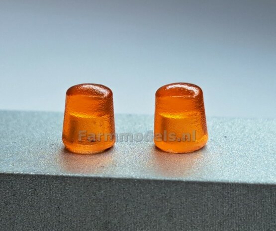 2x LOSSE ZWAAILAMP AFDEKKAP V7 = zonder zwaailamp huis/houder (VERSIE 7) mooi voor o.a. de breedtesteunen van diverse Nooteboom trailers 1:32