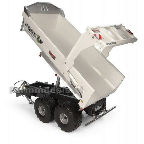 WHITE VERSION Joskin Trans-KTP 22/50 LIM. ED. 1000st. Tandem-as kipper 1:32 UH6814    