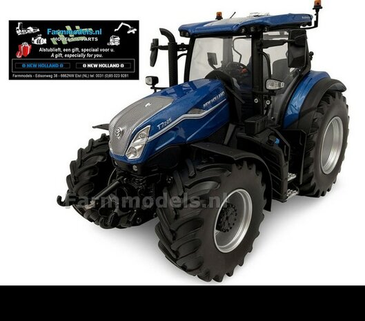 New Holland T7.225 Blue Power 2026 + FREE GIFT VOORRUIT STICKER SET 1:32 UNIVERSAL HOBBIES   7201    