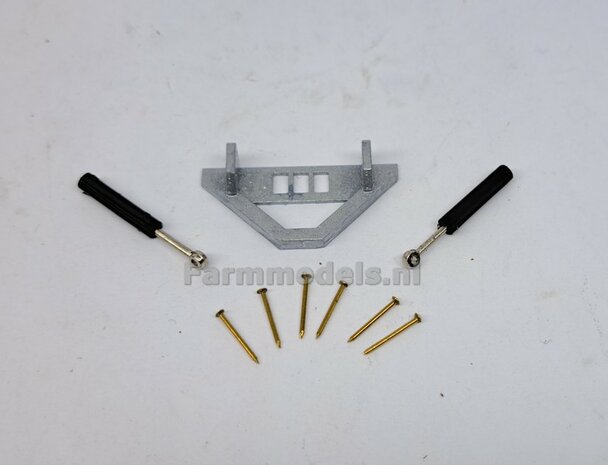 BOUWKIT: KOPPELBOKSET nr 627580 + 1x JOSKIN PENDISLIDE + 1x VEENHUIS 2-asser MESTTANK UH (BOK + CILINDERS ZELF TE MONTEREN) 1:32