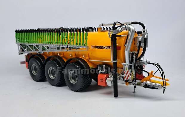 BOUWKIT: KOPPELBOKSET nr 627580 + 1x JOSKIN PENDISLIDE + 1x VEENHUIS 3-asser MESTTANK UH (BOK + CILINDERS ZELF TE MONTEREN) 1:32