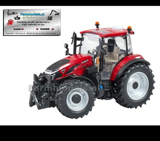 Case-IH Farmall 120C - 2025 incl. FREEGIFT VOORRUIT STICKERSET 1:32 Britains  43428    