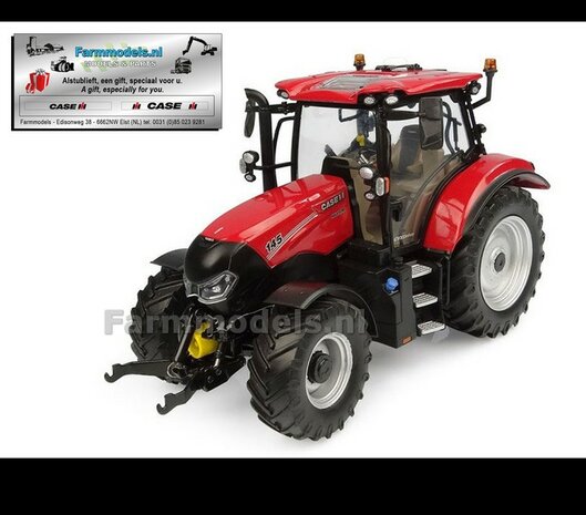 Case-IH Maxxum 145 CVX  2023 incl. FREEGIFT VOORRUIT STICKERSET 1:32 Universal Hobbies UH6462   