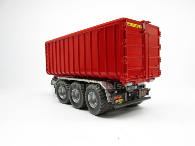 10x Werklampen (5x 462666) VIERKANT 4x4 mm, 3D L.E.D.-Look Glas effect MET Kabel, montage pen ACHTERKANT, MET handgreep 1:32 NB2B