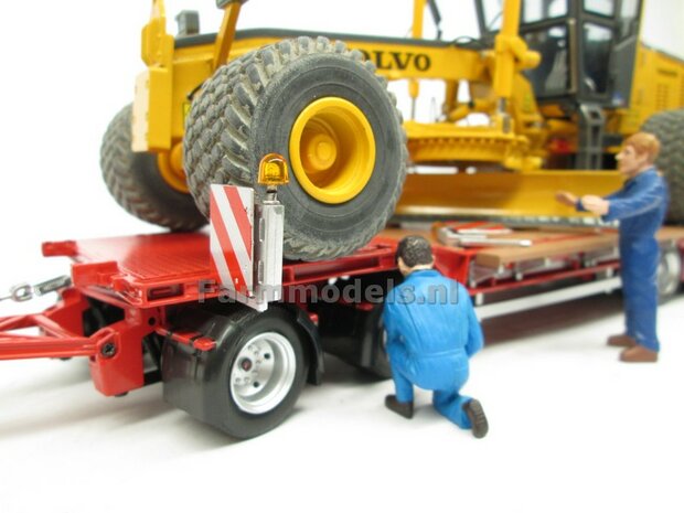 2x LOSSE ZWAAILAMP AFDEKKAP V5 = zonder zwaailamp huis/houder (VERSIE 5)  1:32