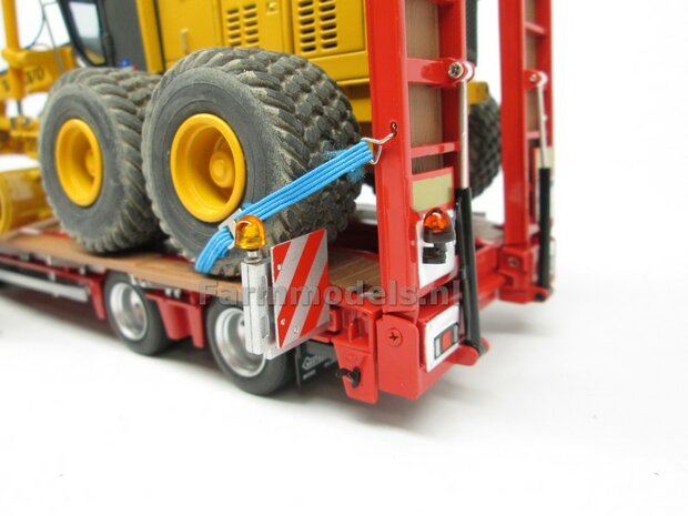 10x LOSSE ZWAAILAMP AFDEKKAP V5 = zonder zwaailamp huis/houder (VERSIE 5) mooi voor o.a. de breedtesteunen van diverse Nooteboom trailers 1:32